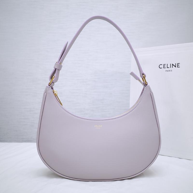 Celine Shoulder Handbag 193952 (193953) Full leather lavender